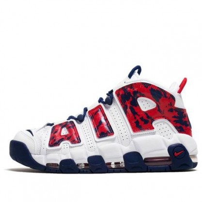 Nike Air More Uptempo 'Red Navy Camo' White/University Red/Blue Void CZ7877-100