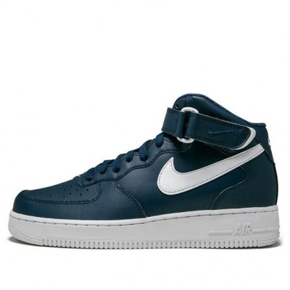 Nike Air Force 1 Mid '07 'Midnight Navy Blue' Midnight Navy Blue/White 315123-407