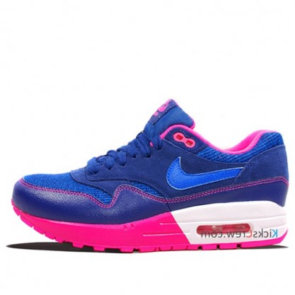 Nike Womens Air Max 1 Game Royal Pink Flash 319986-403
