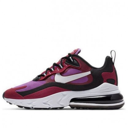 Nike Womens Air Max 270 React 'Red Vivid Purple' Noble Red/Vivid Purple/Black/White CI3899-600