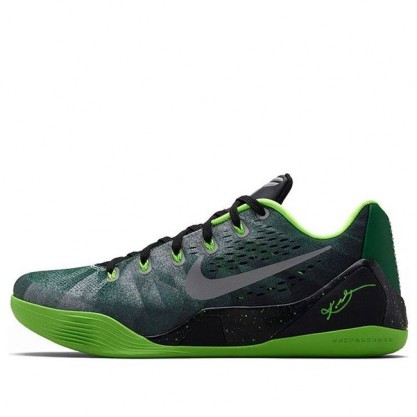 Nike Kobe 9 EM Premium 'Gorge Green' Gorge Green/Metallic Silver-Electric Green 652908-303