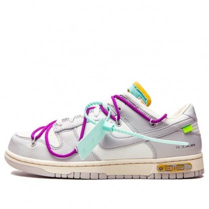 Nike OFF-WHITE x Dunk Low The 50 NO.21 DM1602-100