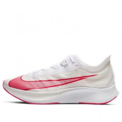 Nike Zoom Fly 3 'Laser Crimson' White/Laser Crimson AT8240-101
