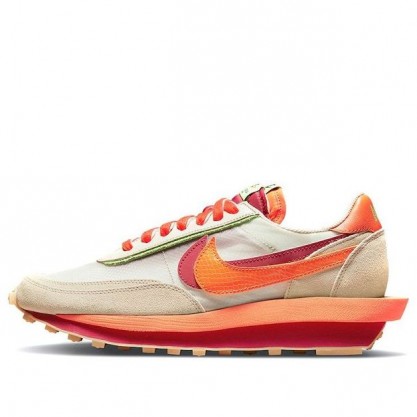 Nike LDWaffle x Sacai x CLOT Orange Blaze DH1347-100