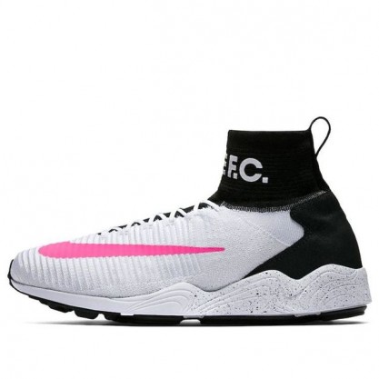 Nike Zoom Mercurial Flyknit White Pink Blast Black 852616-100