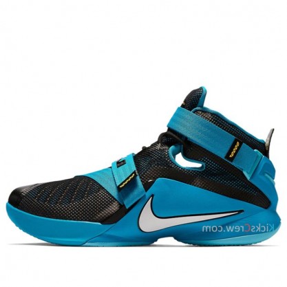 Nike LeBron Soldier IX Black Blue Lagoon 749420-014
