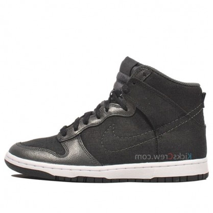 Nike Womens WMNS Dunk High Skinny Black Anthracite 429984-006