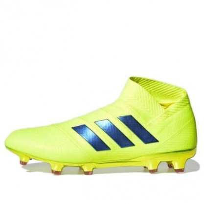 Adidas Nemeziz 18+ FG Firm Ground 'Solar Yellow' Solar Yellow/Football Blue/Active Red BB9420