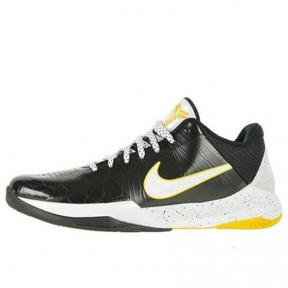 Nike Zoom Kobe 5 'Del Sol' Black/White-Del Sol 386429-002