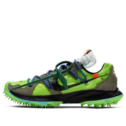 Nike Womens WMNS Zoom Terra Kiger 5 OW Off-White - Electric Green CD8179-300