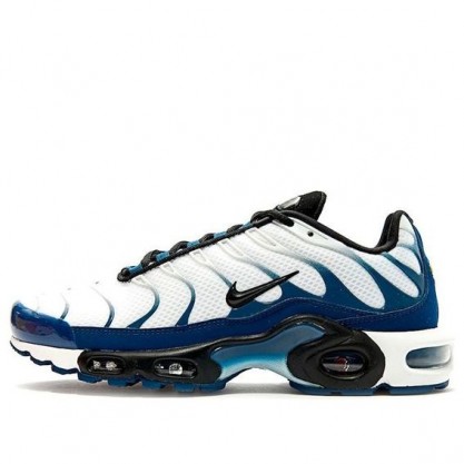 Womens Air Max Plus 'Blue Force' White/Blue Force-Blue Force CD7061-100