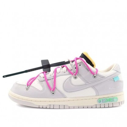 Nike OFF-WHITE x Dunk Low The 50 NO.30 Off-White Lot 30 DM1602-122
