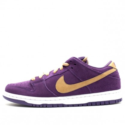 Nike Dunk Low Premium SB Skateboard 'Crown Royal' Quasar Purple/Mtllc Gold-White 313170-571
