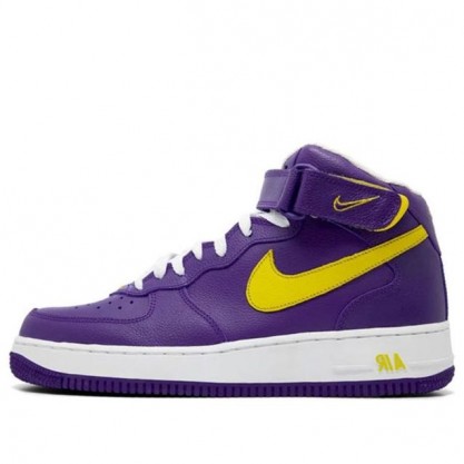 Nike Air Force 1 Mid deep purple/university gold 306352-571