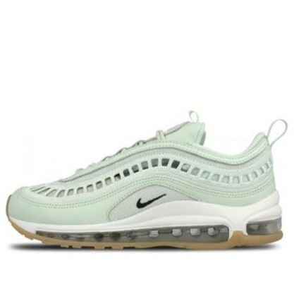 Womens Air Max 97 Ultra 'Barely Green' Barely Green/Black-Gum Yellow AO2326-300