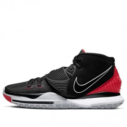 Nike Kyrie 6 'Bred' Black/Black/University Red/White BQ4630-002