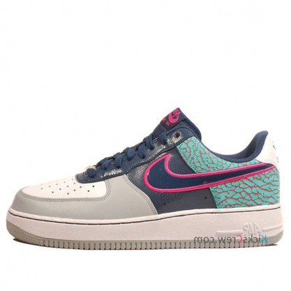 Nike Air Force 1 Midnight Navy Pink Flash 488298-417