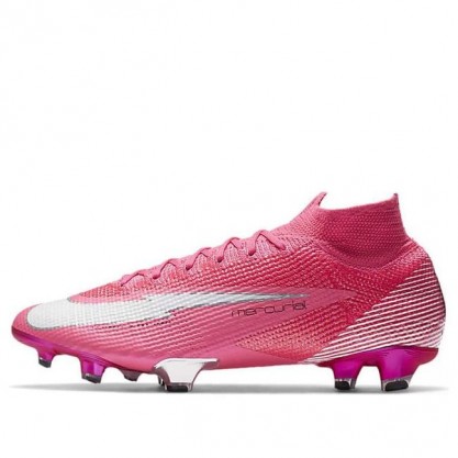 Nike Kylian Mbappe x Mercurial Superfly 7 Elite FG Firm Ground Pink Panther Pink Blast/Black/White DB5604-611