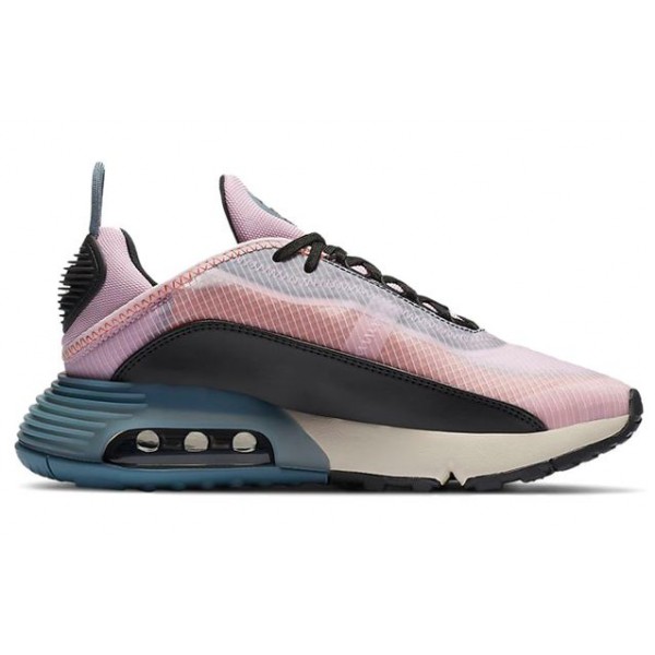 Nike Womens Air Max 2090 'Light Arctic Pink' Light Arctic Pink/Ozone Blue/Healing Orange/Black CT1876-600