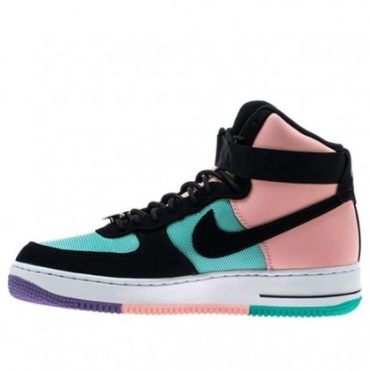 Nike Air Force 1 High 'Have A Day' Hyper Jade/Bleached Coral-Space Purple-Black CI2306-300
