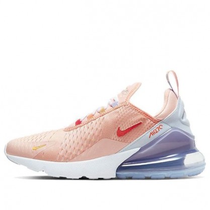 Womens Air Max 270 'Washed Coral' Washed Coral/White/Football Grey/Track Red CW5589-600
