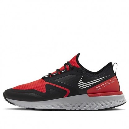 Nike Odyssey React 2 Shield 'Habanero Red Black' Habanero Red/Black/Thunder Grey/Metallic Silver BQ1671-600