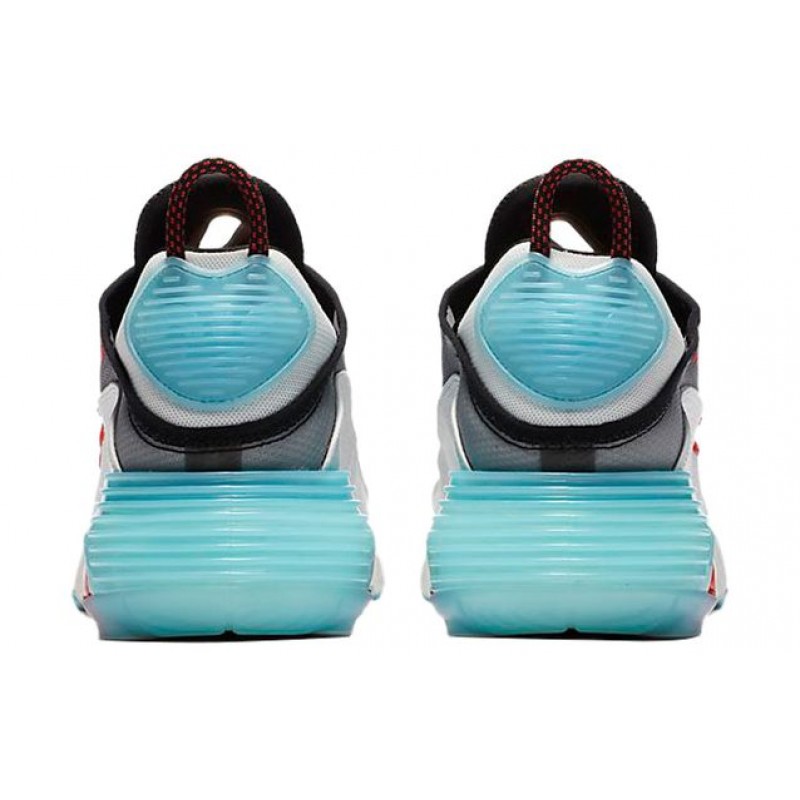 Nike Womens Air Max 2090 'Bleached Aqua' Black/Bleached Aqua/Summit White/Chile Red DA4292-001