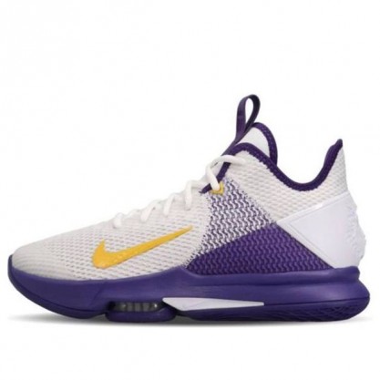 Nike LeBron Witness 4 White Court Purple CD0188-100