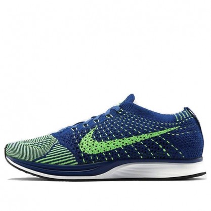 Nike Flyknit Racer 'Brave Blue Poison Green' BRAVE BLUE/POISON GREEN 526628-403