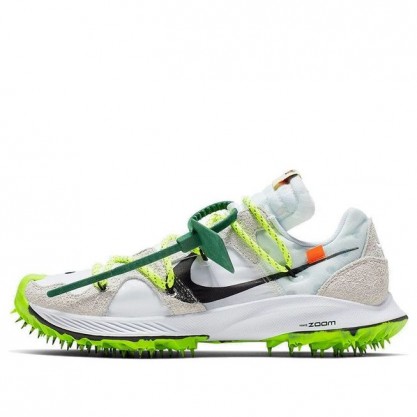 Nike Womens WMNS Zoom Terra Kiger 5 OW Off-White - White Electric Green CD8179-100