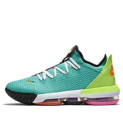 Nike LeBron 16 Low 'Air Max Trainer 2' Hyper Jade/Total Orange-Electric Green CI2668-301